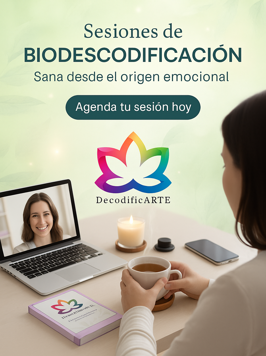 🌿Pack 4 Sesiones Biodescodificación